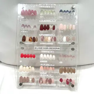 ネイル LUCULIA 西山のネイルデザイン