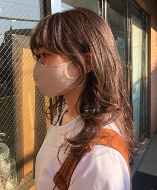 ロング カラー bococa りんのヘアスタイル