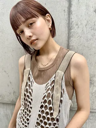 ショート カラー green ueno所属・ウチダ 🦖メンズカットのヘアスタイル