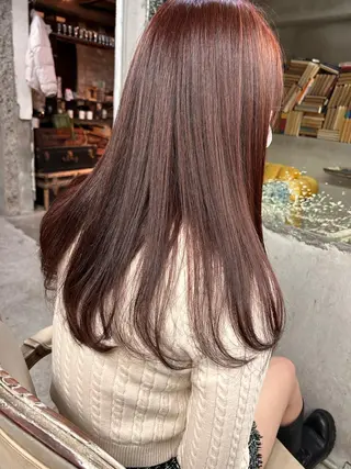 ミディアム カラー お任せヘア☘️☘️ 及川渚のヘアスタイル