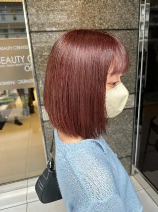 ミディアム カラー ROI所属・艶髪/髪質改善/ ホンダリコのヘアスタイル