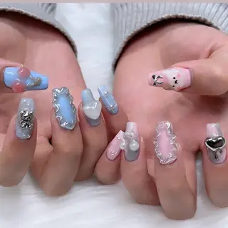 ネイル 🐕‍🦺Yappy 💗A-tanのネイルデザイン