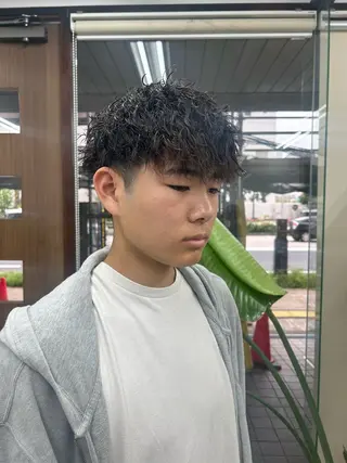 ショート パーマ メンズ メンズパーマの達人 /タカシマ　ダイスケのヘアスタイル