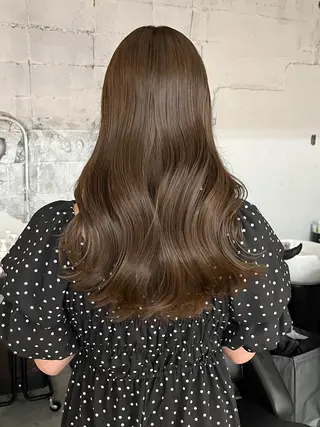 ロング カラー 阿部 瑠斗のヘアスタイル