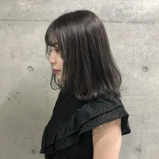 セミロング カラー GrandStory SHIBUYA所属・卒業式お呼ばれ🕊️ ヘアセット✴︎ミキのヘアスタイル