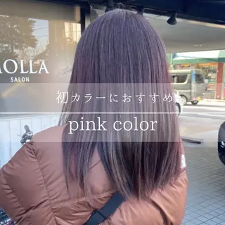 ロング MOLLASALON 浅香山店所属・ツジ モモカのヘアスタイル