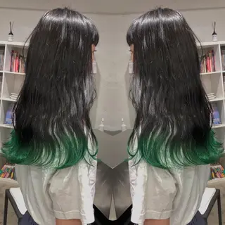 ロング カラー pigment所属・♡MIHO♡ スタイリストのヘアスタイル