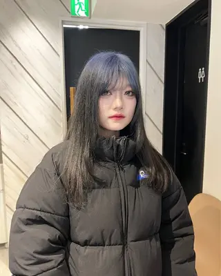 ミディアム デザイン🥇複雑履歴 ハイトーン特化のヘアスタイル