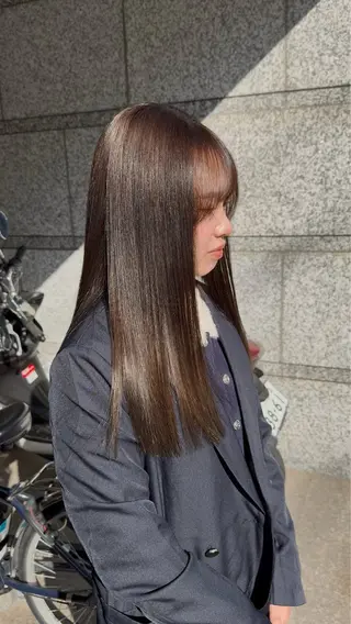 ロング カラー レイヤーカット/ ブリーチカラー/雅人のヘアスタイル