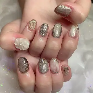 ネイル シェアサロンLei.g(レイジー)所属・3Dアートネイル💗 都築レナのネイルデザイン