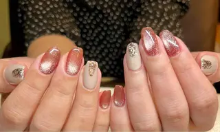 ショート カラー ネイル ネイルサロン リリーブランシュ所属・森 瑞紀のネイルデザイン