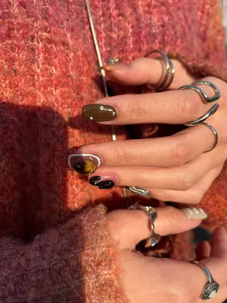 ネイル niconail 千歳烏山店所属・niconail 🧣ayu 📍烏山のネイルデザイン