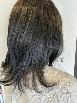 ミディアム カラー 🔹TOMO🔹 圧倒的経験値🔹のヘアスタイル