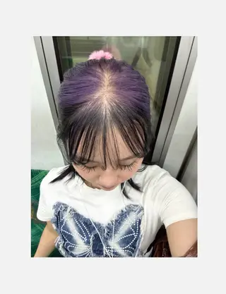 ミディアム カラー SHIAN ⭐️KAHO⭐️のヘアスタイル