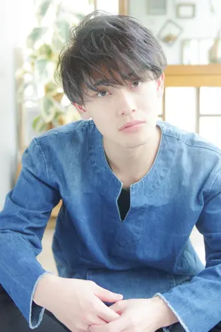 メンズ 岩崎 秀之のヘアスタイル