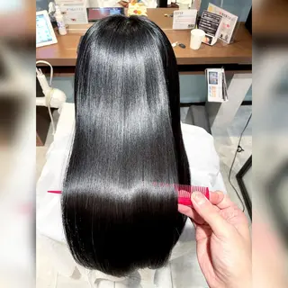 ロング 宮下 弦也のヘアスタイル