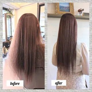 カラー 吉田 彩のヘアスタイル