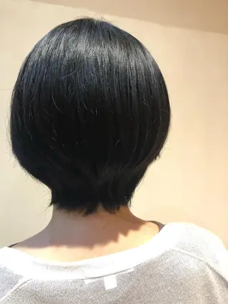 ショート 高山🐬髪質改善 池袋で縮毛矯正のヘアスタイル