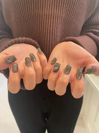 ネイル 束感まつ毛/ネイル/ LED♥KIRARAのマツエク・マツパデザイン