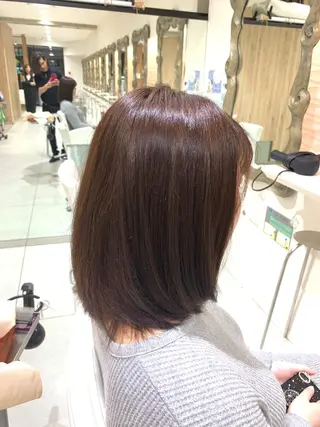 ミディアム カラー 松吉 純平のヘアスタイル