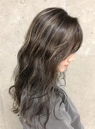 ロング カラー 【t.a.g（タグ）】所属・ノンダメージ髪質改善 カラー💎/KURAのヘアスタイル