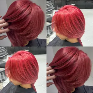 カラー 渋谷ブリーチカラー/ 優希のヘアスタイル