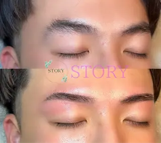 メンズ アイブロウ 眉毛と艶肌ワックス専門店　STORY所属・Sasaki Tomokaの眉毛・アイブロウイメージ