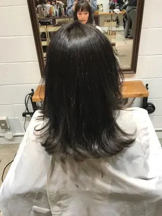 ミディアム カラー パーマ メンズ キッズ Forest. -髪質改善-のヘアスタイル