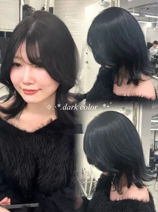 カラー 艶カラー🪄🪽 haruka🪽のヘアスタイル