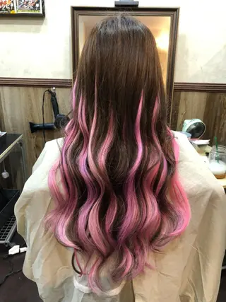 ロング ヘアアレンジ D-aimer- ディーエメのヘアスタイル