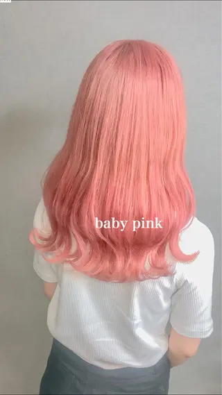 セミロング カラー Selenehair 三条本店のヘアスタイル