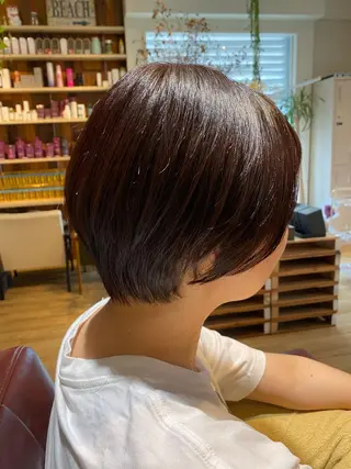 ショート ICON所属・艶美髪マスター 店長✂︎YUKKEのヘアスタイル