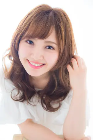 セミロング カラー パーマ ✨hair make flencia✂️✨のヘアスタイル