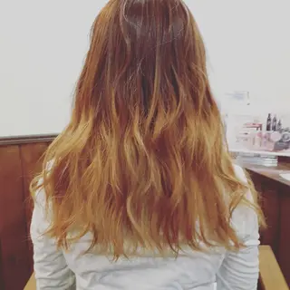 セミロング カラー 金城 和将のヘアスタイル