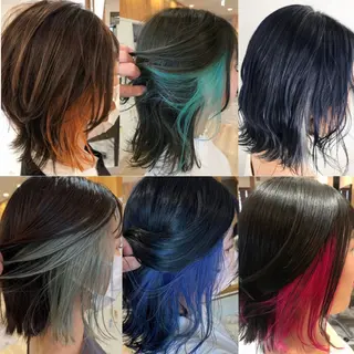 カラー 梶原 武士のヘアスタイル