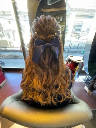 ロング ヘアアレンジ 👑派手髪/カット 👑ANRYのヘアスタイル