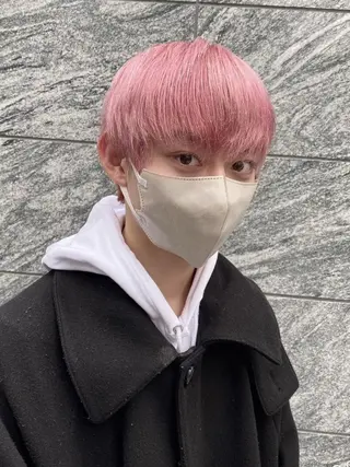 メンズ ♡くすみトレンド ♡Rikutoのヘアスタイル