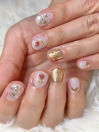 ネイル うるま市サロン Yuko Izawaのネイルデザイン