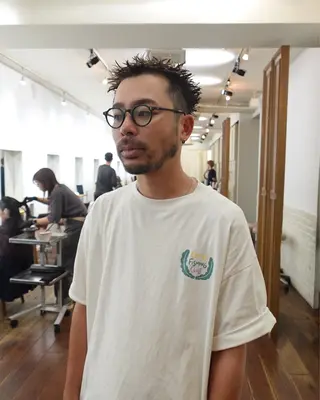 ショート メンズ MAKE'S所属・石坂 暢大のヘアスタイル