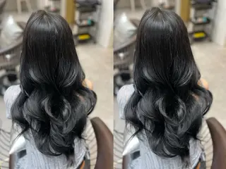 ロング MOE 福岡韓国ヘア✧︎のヘアスタイル