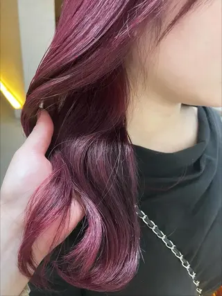 セミロング カラー Gran addict所属・狗巻彩羽 (イヌマキイロハ)のヘアスタイル