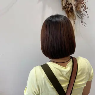 ミディアム 松本 玲菜のヘアスタイル