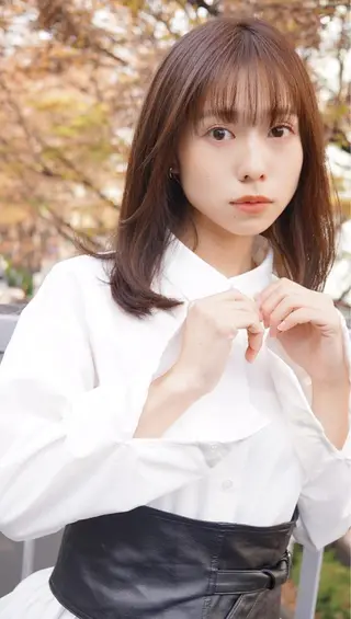 ミディアム カラー Litmus hair salon所属・二子玉川/脱白髪染 /髪質改善/ソーエンのヘアスタイル