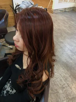 セミロング ✨艶感/透け感✨Sherry所属・艶髪/ハイトーン Sherryのヘアスタイル
