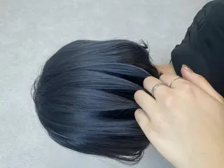 ミディアム カラー ヘアアレンジ 女性専用サロン 【中崎町】ゆきみのヘアスタイル