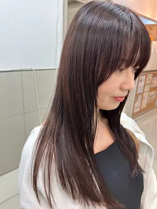 ロング 大内 雅生のヘアスタイル