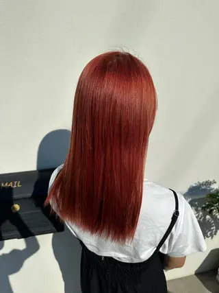 カラー 岩本みるか/ 暖色カラー/ベージュのヘアスタイル