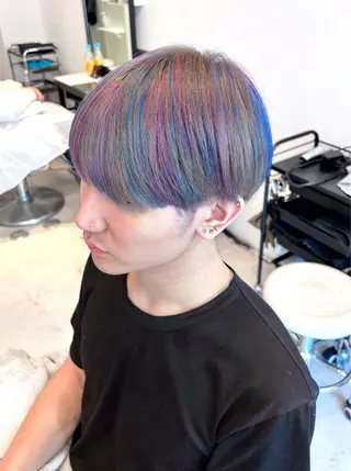 ショート 山田 守のヘアスタイル