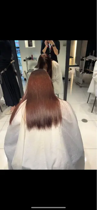 ロング カラー 結花 (ユウカ)のヘアスタイル