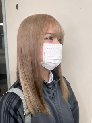 ロング カラー 髪質改善/レイヤー/ 艶髪🎀ayaneのヘアスタイル